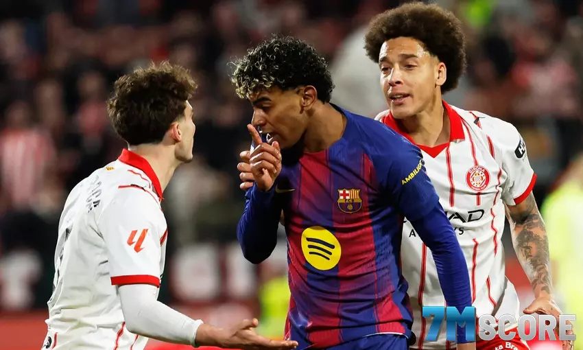 ผลบอล จีโรน่า 2-1 บาร์เซโลน่า