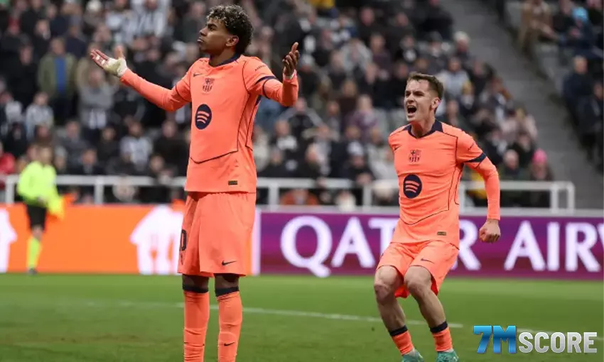 นิวคาสเซิ่ล 1-1 บาร์เซโลน่า