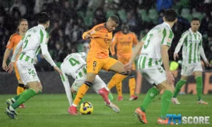 ผลบอล ราชันสะดุด! มาดริดโดนเบติสตีเจ๊านาทีบาป 1-1