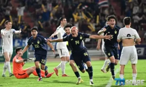 ไทยเฉือนเติร์กเมนิสถาน 2-1