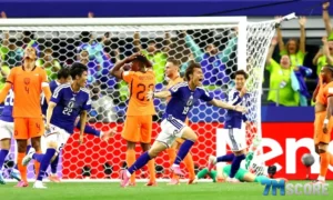 ผลบอล เนเธอร์แลนด์ 2-2 ญี่ปุ่น